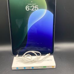 Apple iPad Pro, specifically the back of the device featuring the prominent Apple logo and the "iPad Pro" branding. 