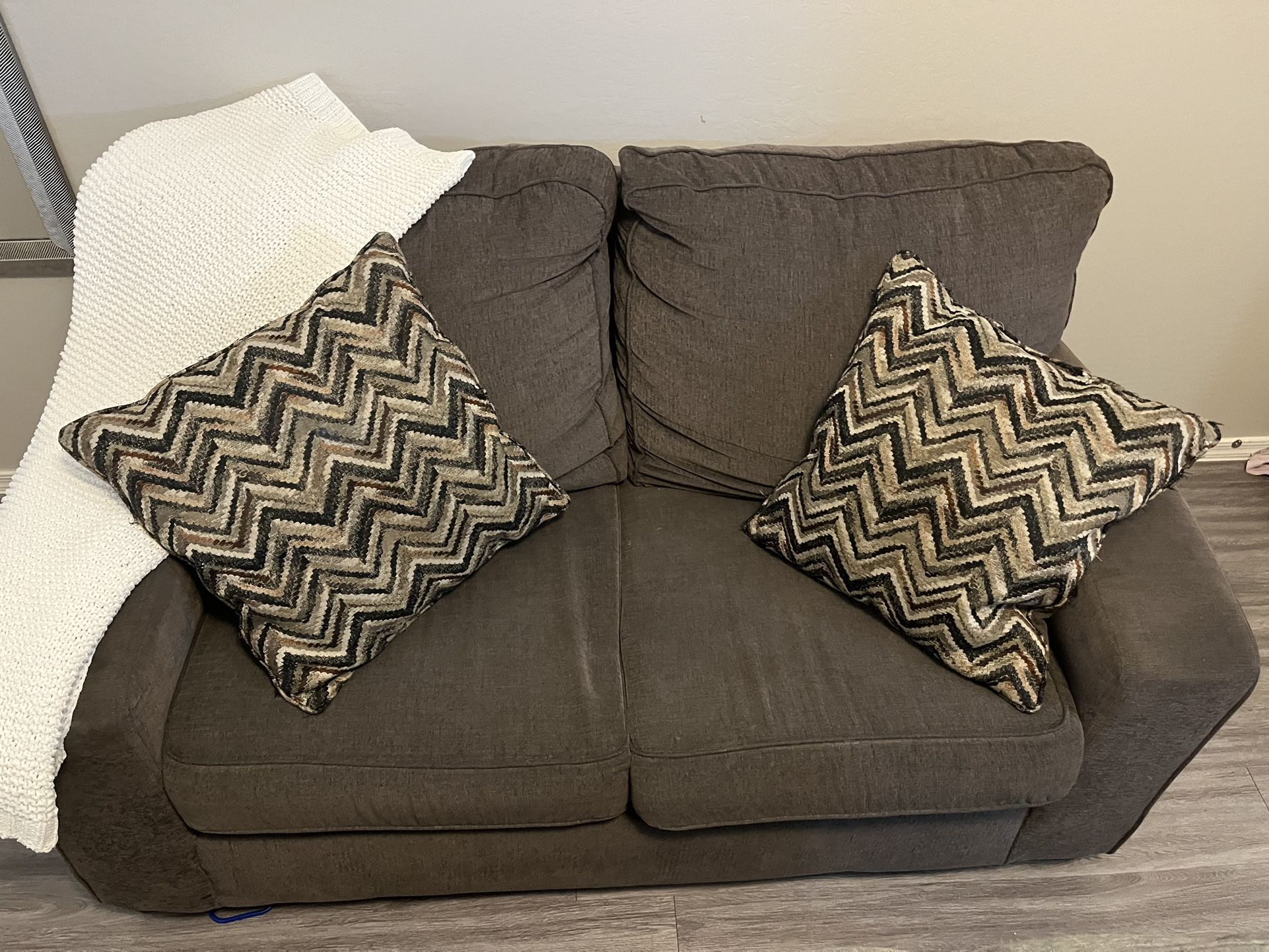 Brownish Grey Couch