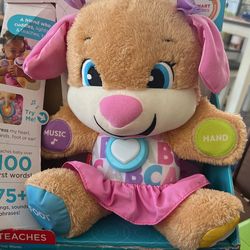 Brand New Learning Stuffed Animal Fisher Price