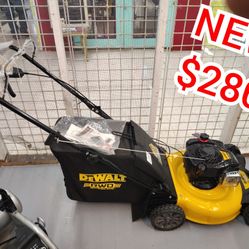 DeWalt 21” Self-Propelled Gas Lawn Mower 
(Rear Wheel Drive)