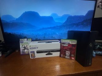Xbox 360 barely used with games
