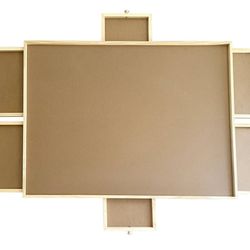 Portable Wooden Puzzle Board with 6 Drawers & Cover – Holds 1500 Pieces – Like New
