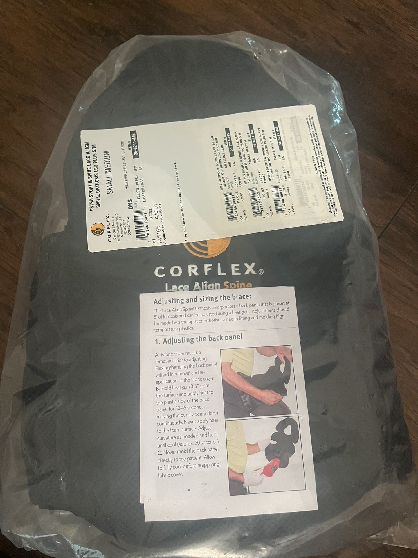 Corflex Lace Align Lumbosacral Plus Orthosis (LSO Plus) - Small/Medium for  Sale in Stone Mountain, GA - OfferUp