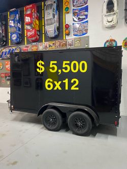 BRAND NEW 6x12 ENCLOSED TRAILER