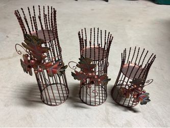 Fall Candle Holders