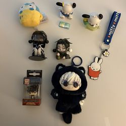Misc Items (Skull Pandas, pochacco, jjk)