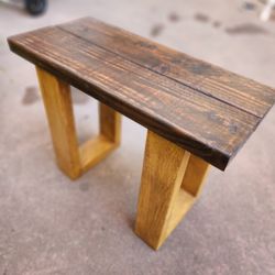Handmade Wooden 2ft Bench 