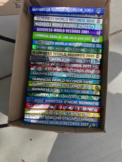 21 Guinness books