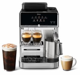 NEW/UNOPENED BOX Ninja AutoBarista Fully Automatic Espresso Machine | 10 One Touch Hot & Iced Drink Options, Built-in Coffee Grinder, Milk Frother | E