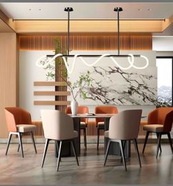 Modern LED Linear Chandelier