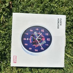 Spiderman Clock