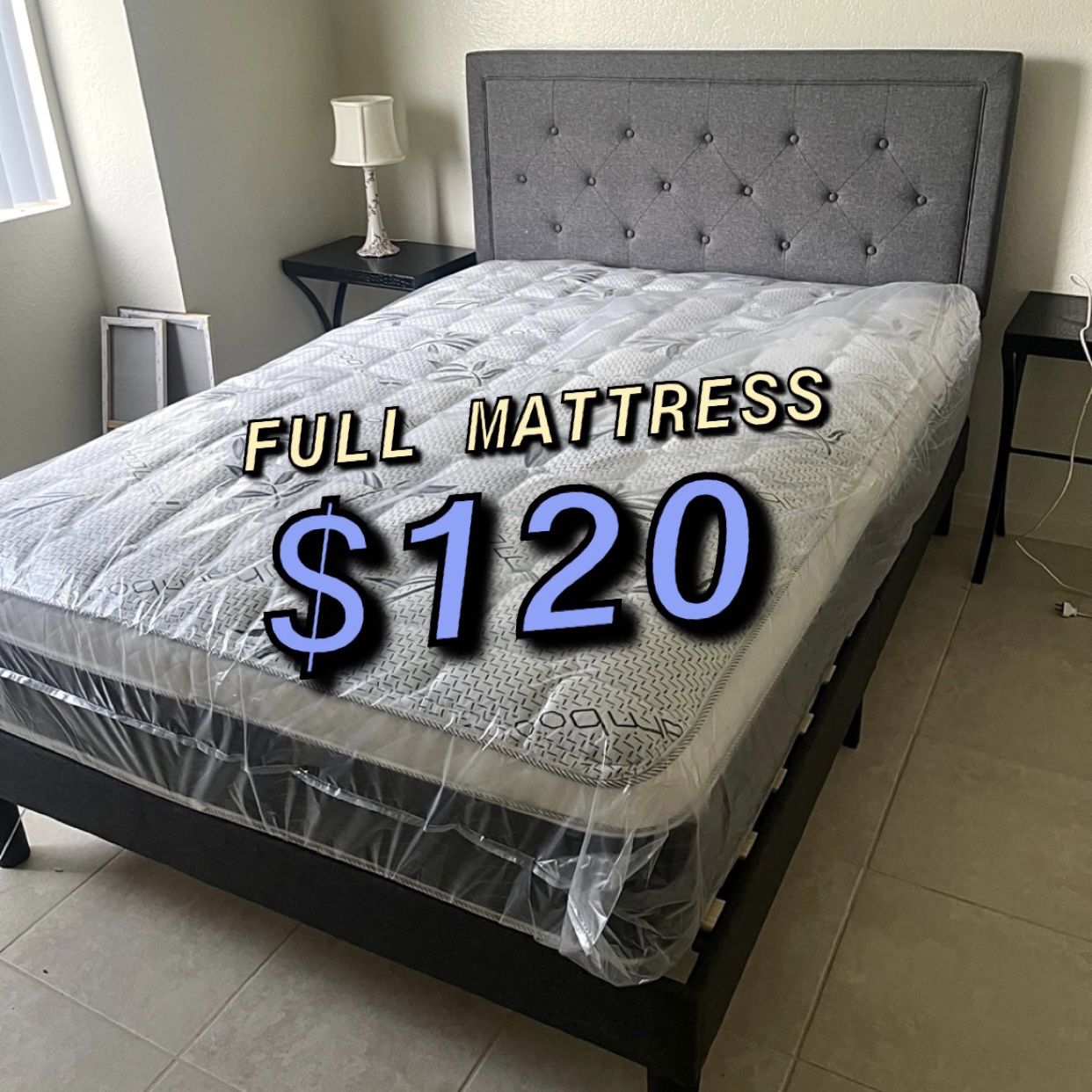 Full Mattress $120