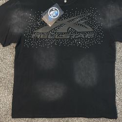 Hellstar Black Rhinestone Shirt