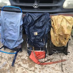 Very Nice Hiking Backpacks All Three For Only $40 Firm