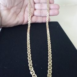 Gold 18k Plated Mariner Necklace Chain