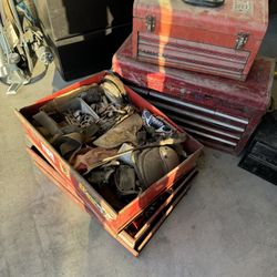 6 Tool Boxes Full Of Tools