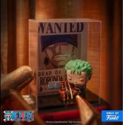 RORONOA ZORO WANTED FUNKO POP!