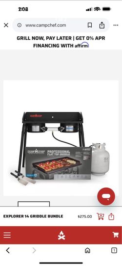 Camp Chef 36 inch griddle