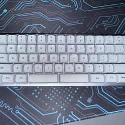 Z62 Mechanical Keyboard 60 Percent Cherry MX Red Aluminum LED
