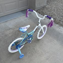 16 in Girls Huffy Frozen Bicycle