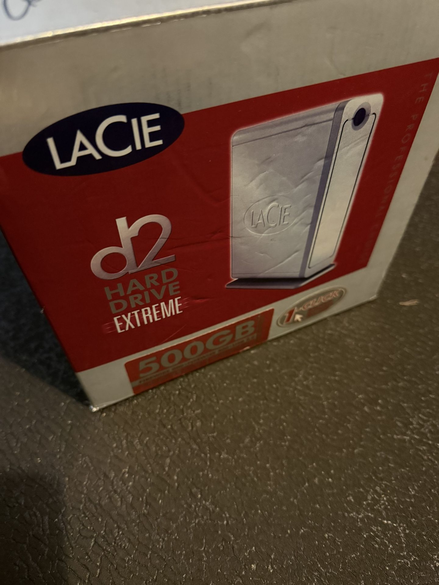 Lacie 500 GB d2 Big Disk Extreme External Hard Drive Triple LaCie