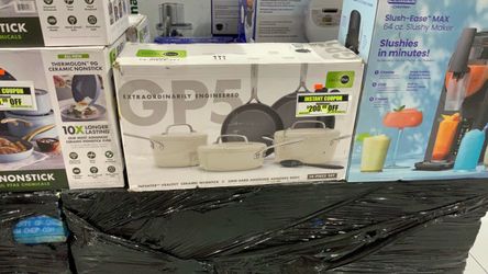 GreenPan GP5 14-Piece Ceramic Nonstick Cookware Set $300