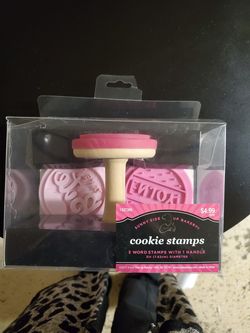 Sunny side up bakery cookie stamps