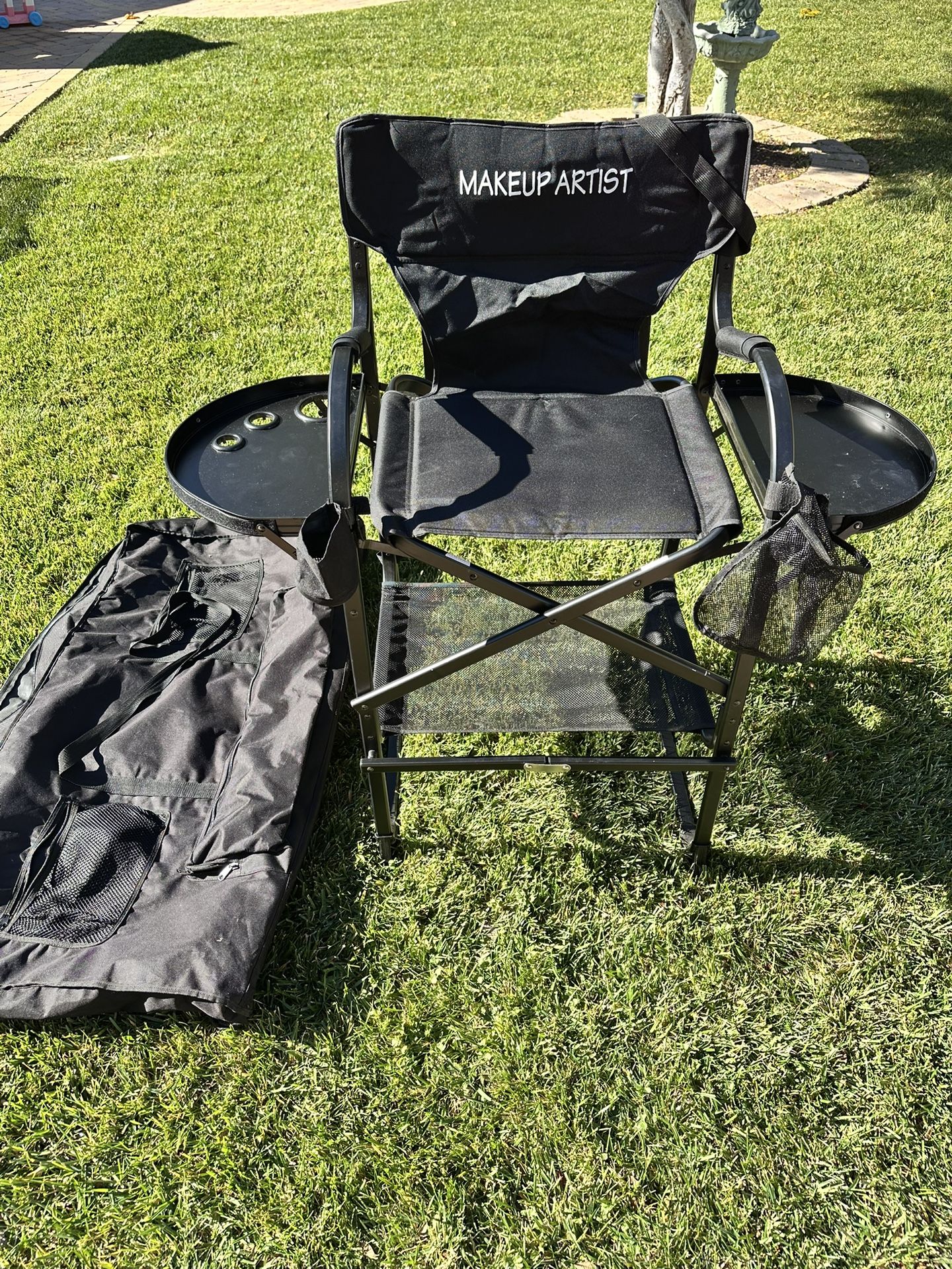 Makeup Artist Chair W/Travel Bag