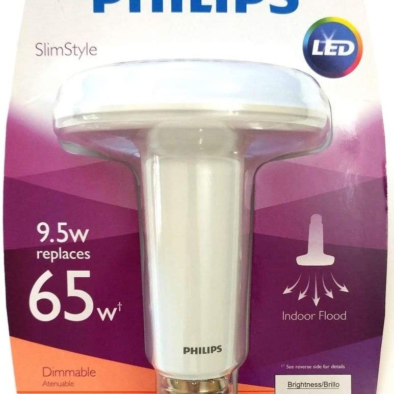 11 Philips Slim Style BR30 LED Bulbs