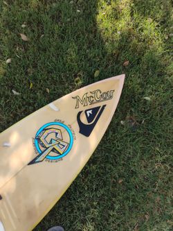Vintage McCoy surfboard 6 ft 3 in watertight
