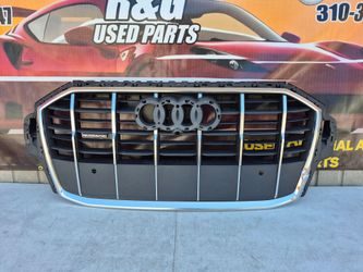 2020 2021 2022 2023 2024 AUDI Q7 SQ7 FRONT BUMPER GRILLE GRILL ORIGINAL USED