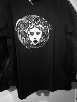 Designer Silk Medusa T Shirt 