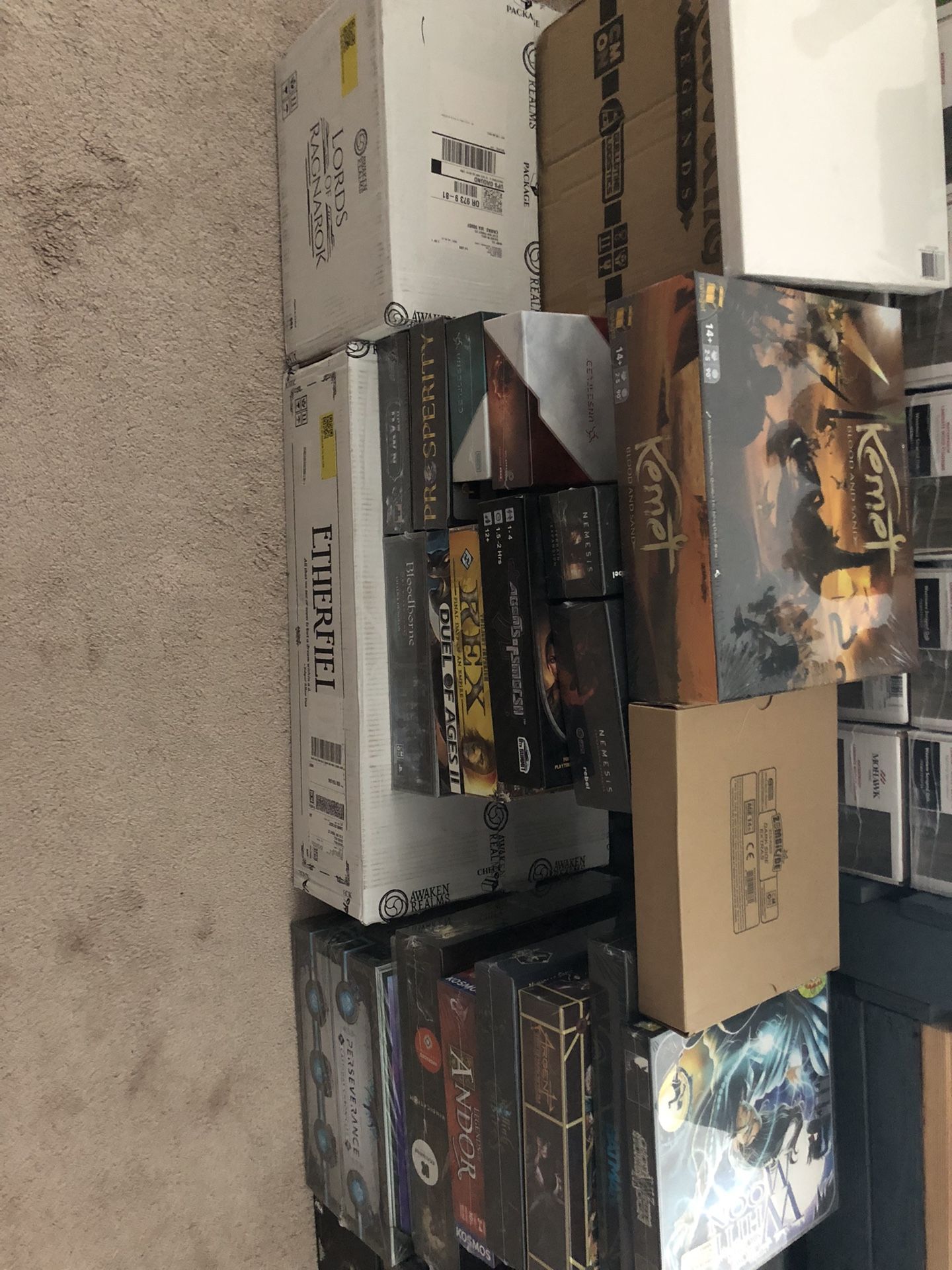 Huge Lot Of Board Games 