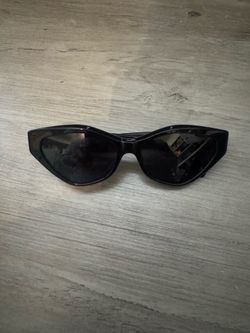 Celine Triomphe Black Cat Eye Sunglasses