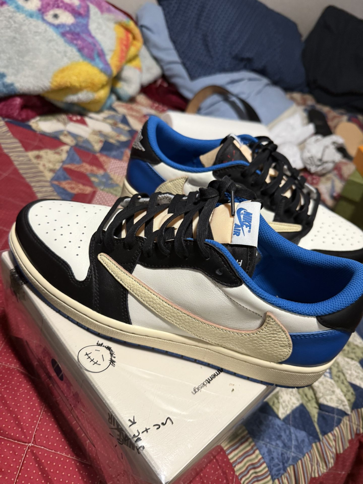 2021 Fragment Design x Travis Scott x Air Jordan 1 Retro Low