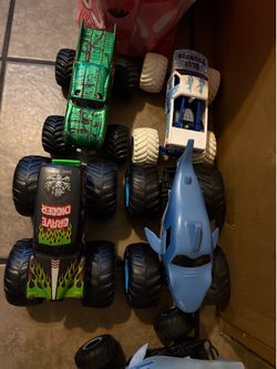 Big Monster Jam trucks