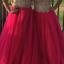 PROM /PARTY Pink Dresses Size S-M