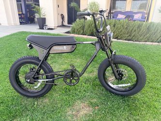Zumi electric street legal e bike ,(MACFOX REPLICA)28mph,750 watt, 40 mile range,  48v 10 ah ,removable battery , 20 in fat tires