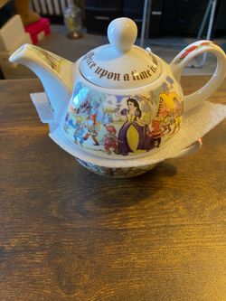 Snow White Ceramic Tea for One Set