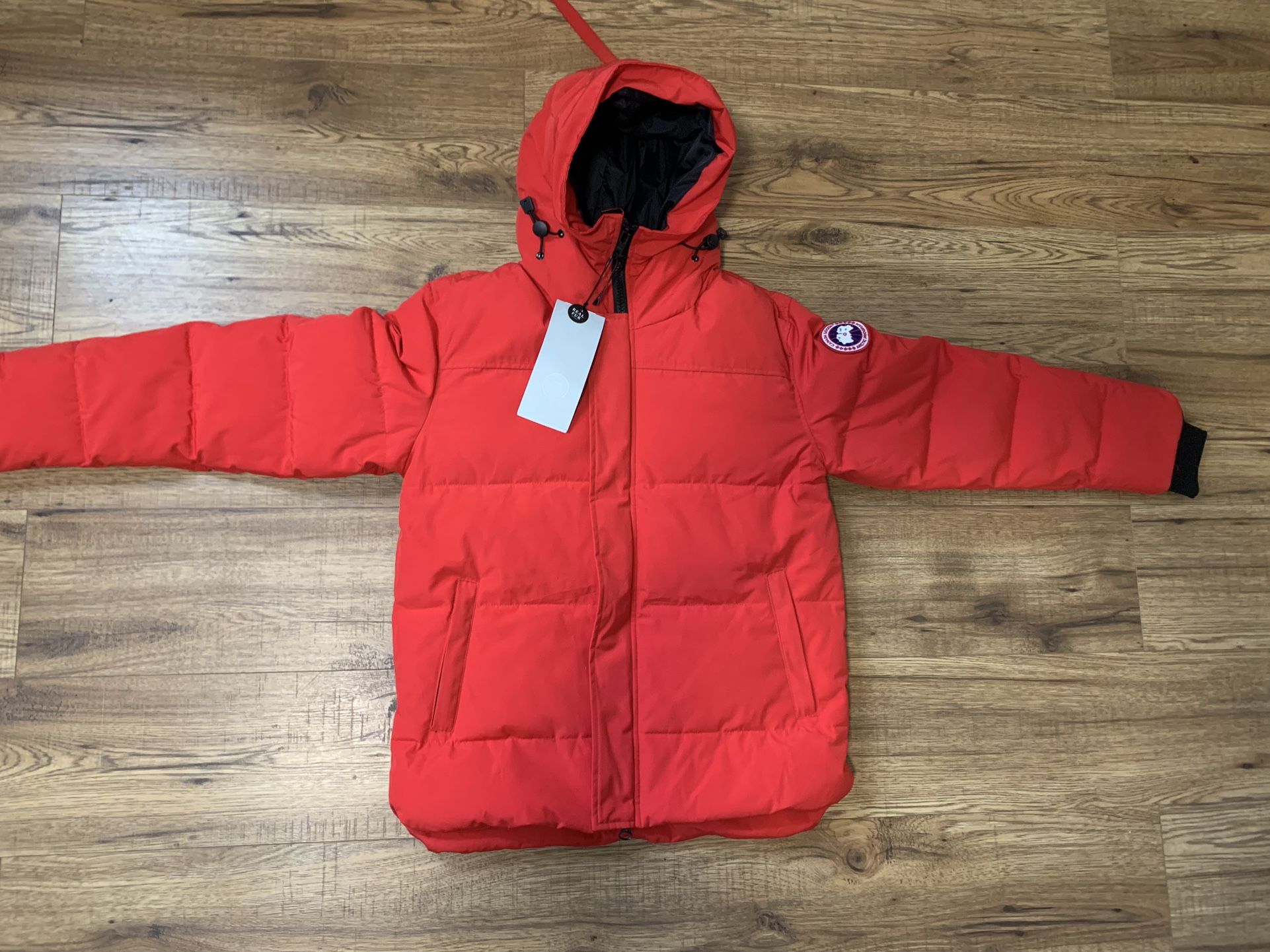 Red Canada Goose Coat Size Medium