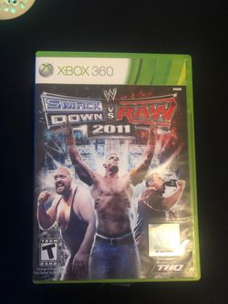 SMACK DOWN VS RAW 2011 XBOX 360