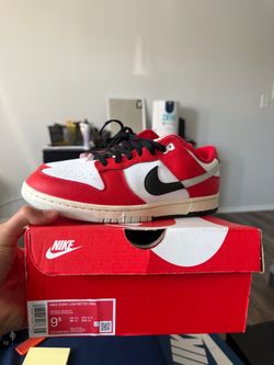 Nike Dunk Low Retro PRM University Red/Black Size 9.5 Mens