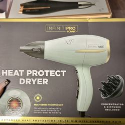 Conair Infiniti Pro Heat Protect Hair Dryer 