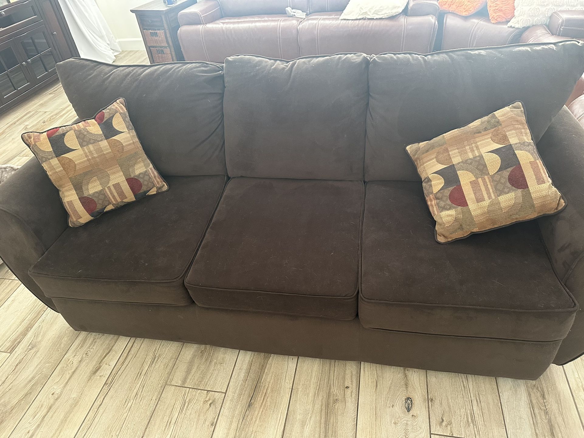 Couch with Sofa bed