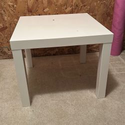 Small White Table