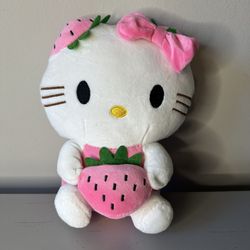 Hello Kitty Kawaii Strawberry Plush Doll