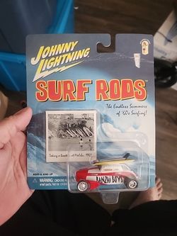 Johnny Lightning Surf Rods 1960’s Surfing Rods Banzai Boys 1:64
