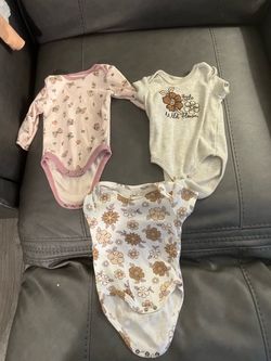 Baby girl onsies 0-3 months