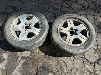 Two Chevy Malibu 16 inch Aluminum wheels. 5 on 110mm $80 each