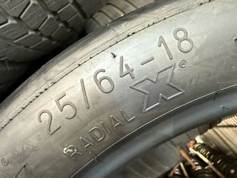 25/64-18 MICHELIN PORSCHE CUP N2 (1 Only) BRAND NEW